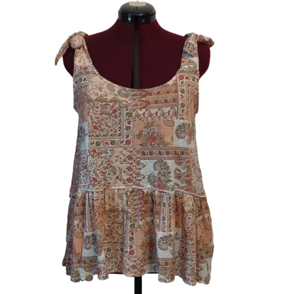NWT - Cato tank w/peplum - Picture 1 of 5